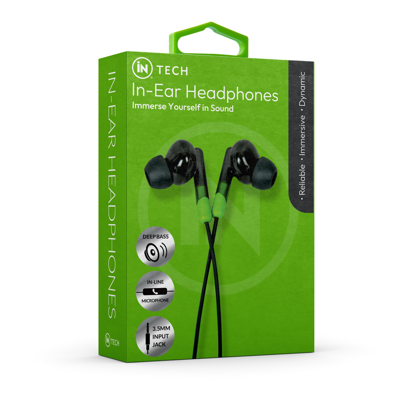 iN Tech Wired Earphones With Mic - DSL