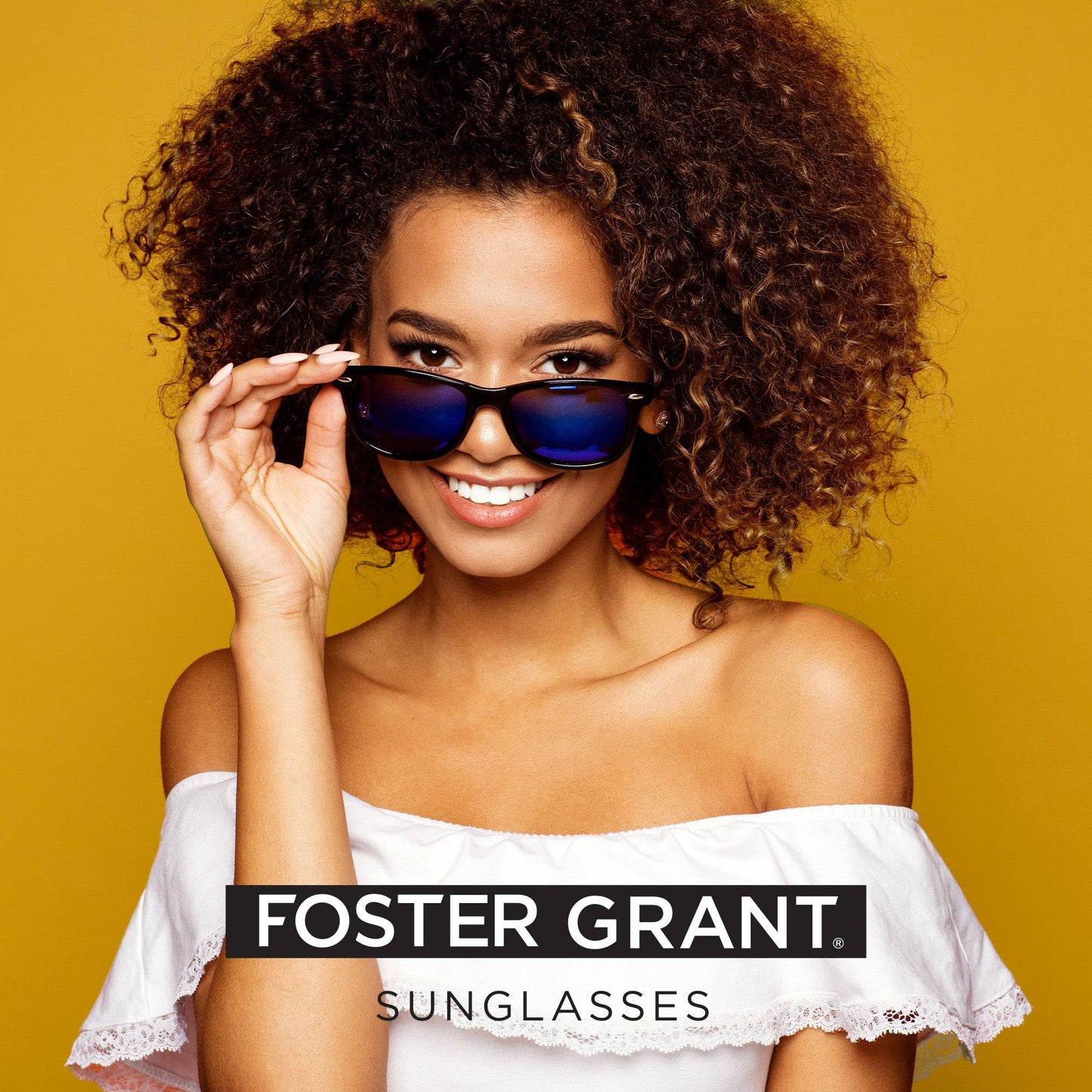 Wayfarer Sunglasses (Blue) - Foster Grant - DSL
