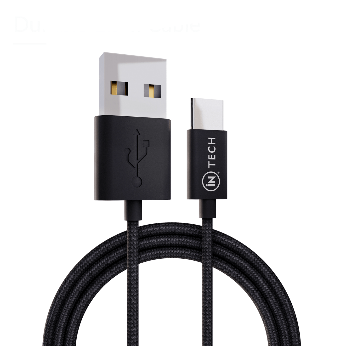 Micro USB Cable Charger and Data Transfer Cable 1.2m (White) - iN Tech - DSL