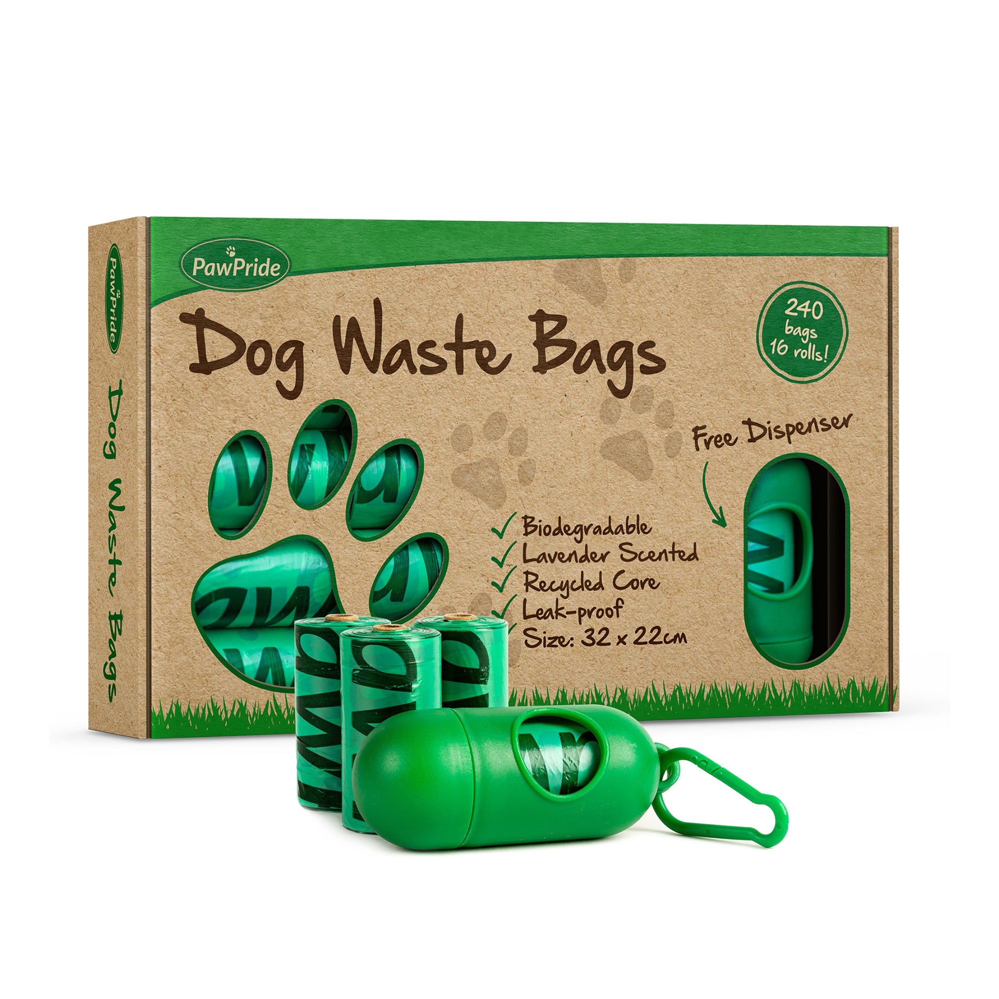 Dog Poo Bags (Lavender) - PawPride - DSL