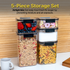 5-Piece Fluted Container Set