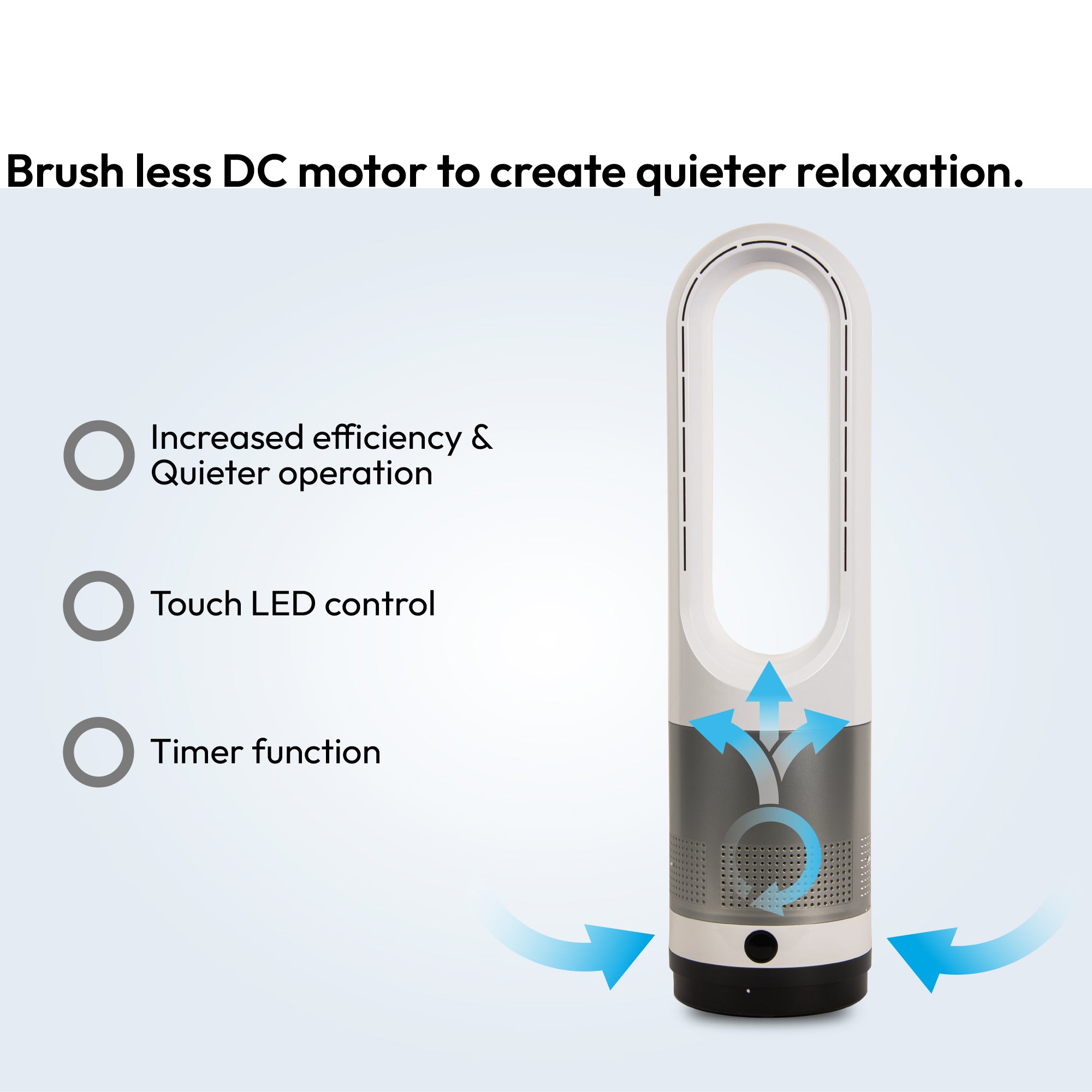 Bladeless Tower Fan - DSL