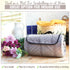 iN Premium Picnic Blanket Waterproof Backing - Waterproof Picnic Mat with Carrying Handle - Sand proof - Machine Washable -Generous Size 132cm x132cm