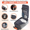 Underseat Cabin Bag | Lightweight Travel Holdall on Wheels - Ryanair EasyJet Approved - DSL
