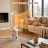 iN Bladeless Fan Cooler & Heater 3-in-1 with HEPA Air Purifier – 8 Speed with Remote Control | Hot & Cool Tower Fan | Allergen-Free Air