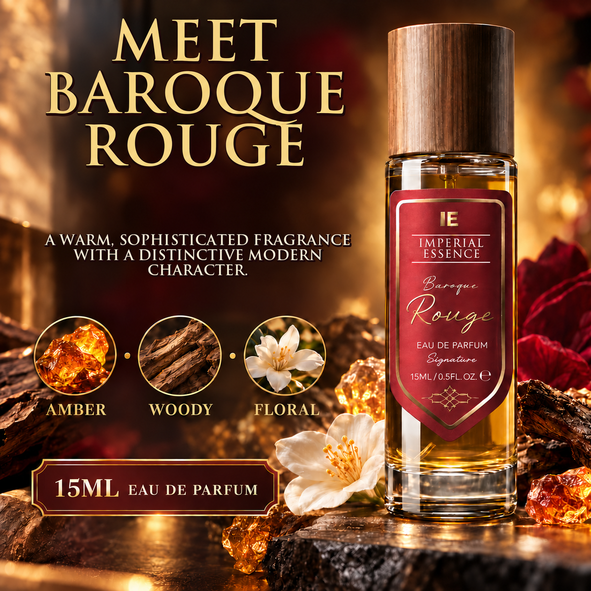 Travel Perfume 15ml – Unisex Long Lasting Eau de Parfum Signature Perfume for Men & Women - DSL