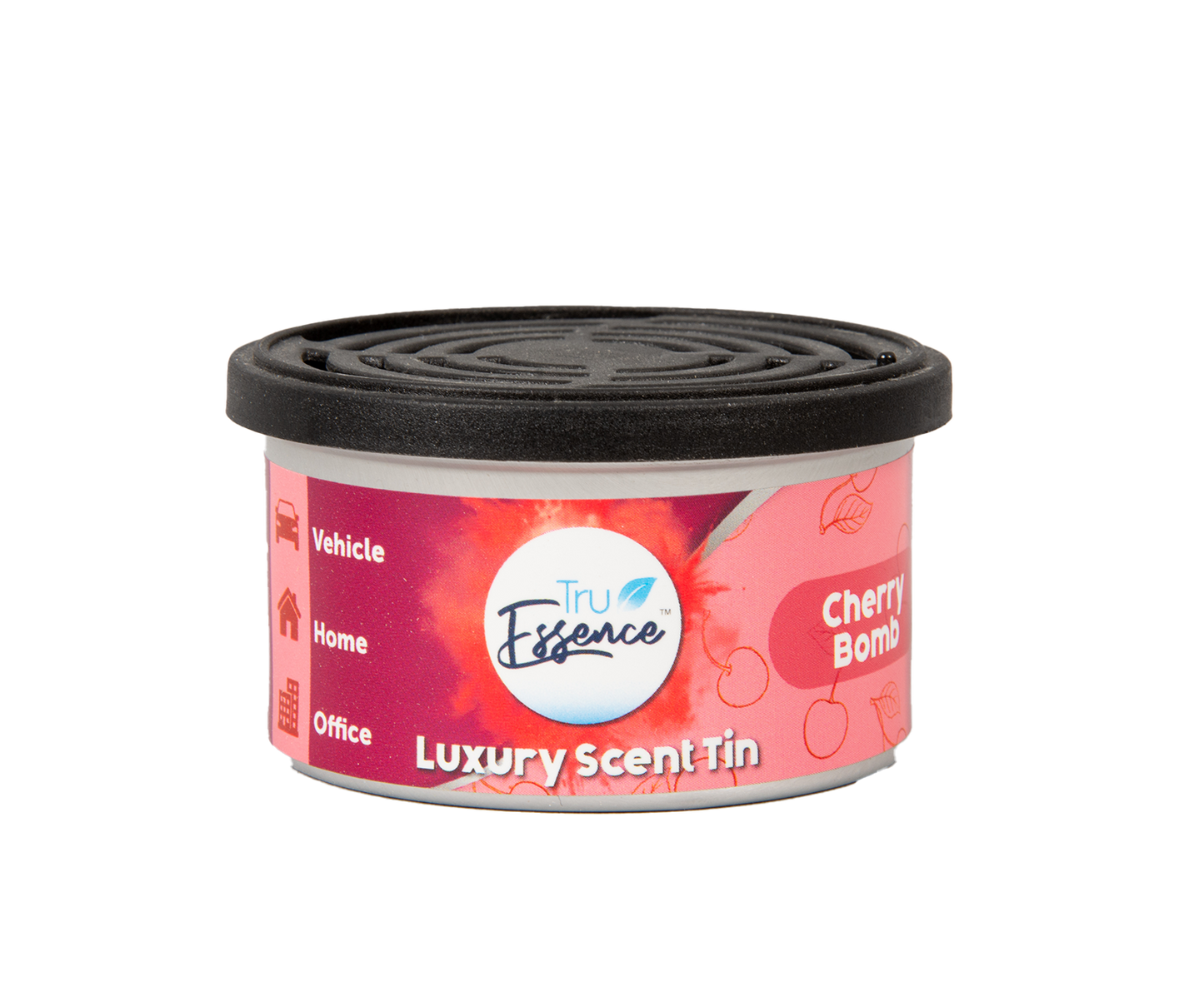 TruEssence Luxury Scent Tin Air Freshener – Long Lasting with Scent Control Lid