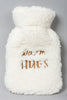 Mini Hot Water Bottle with Super Soft Cover – Travel Size - DSL