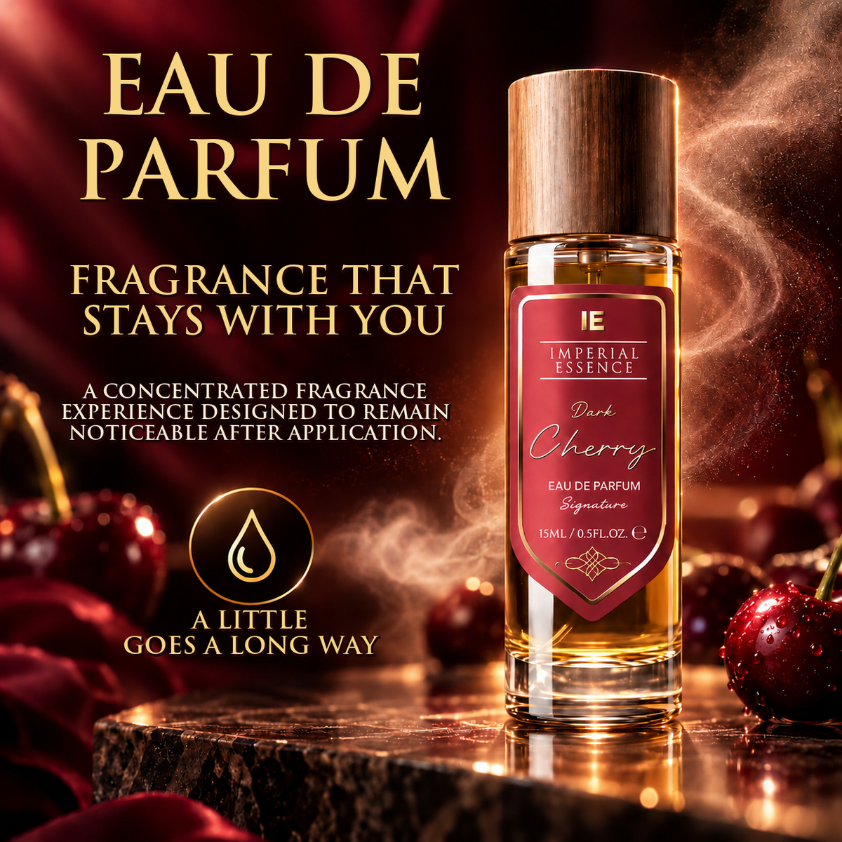 Travel Perfume 15ml – Unisex Long Lasting Eau de Parfum Signature Perfume for Men & Women - DSL