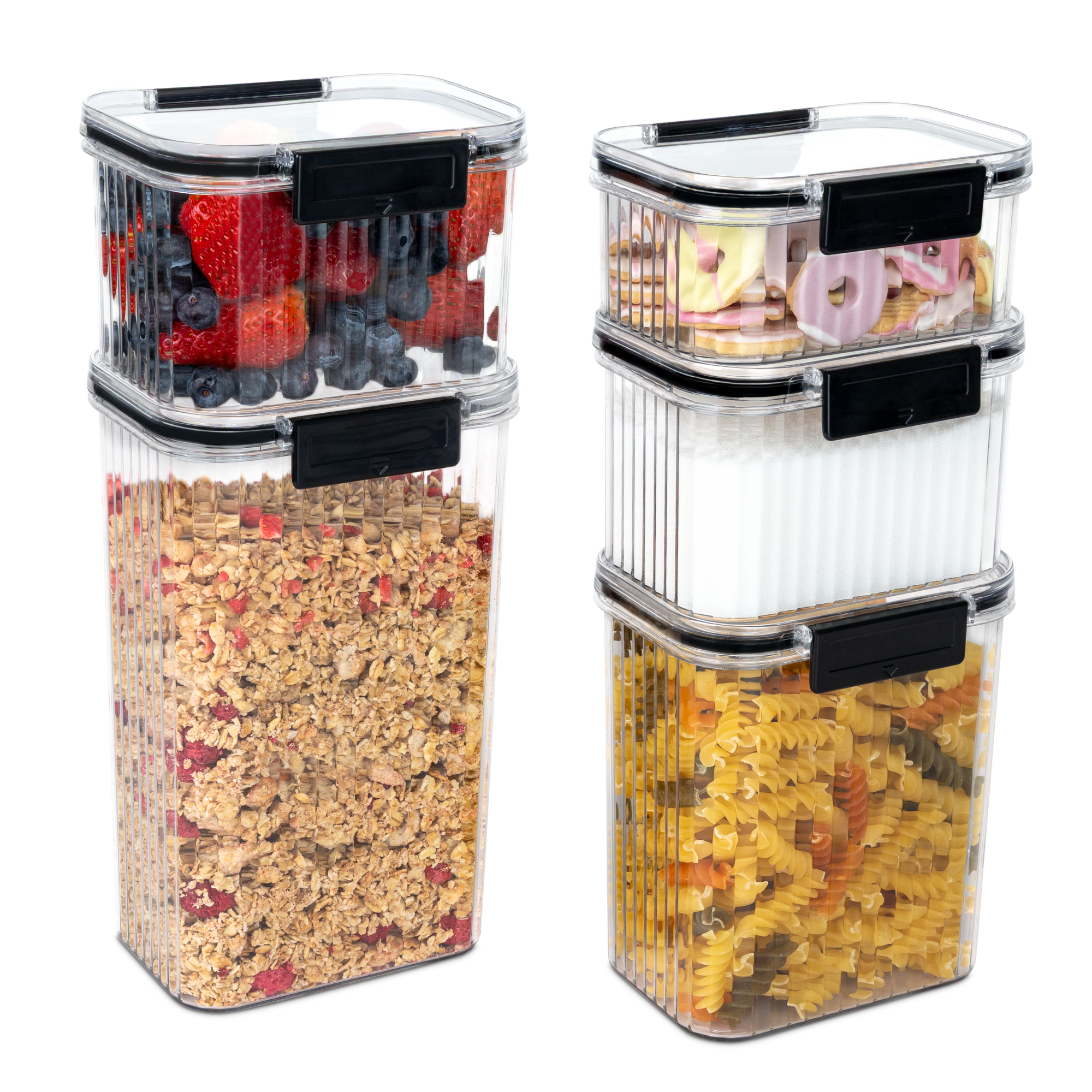5-Piece Fluted Container Set