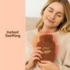 Mini Hot Water Bottle with Super Soft Cover – Travel Size - DSL