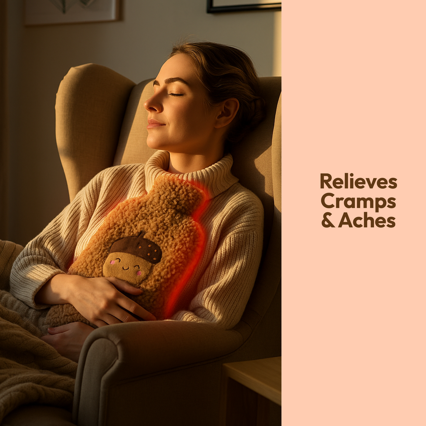 Hot Water Bottle with Soft Cover