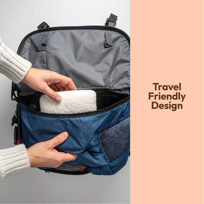 Mini Hot Water Bottle with Super Soft Cover – Travel Size - DSL