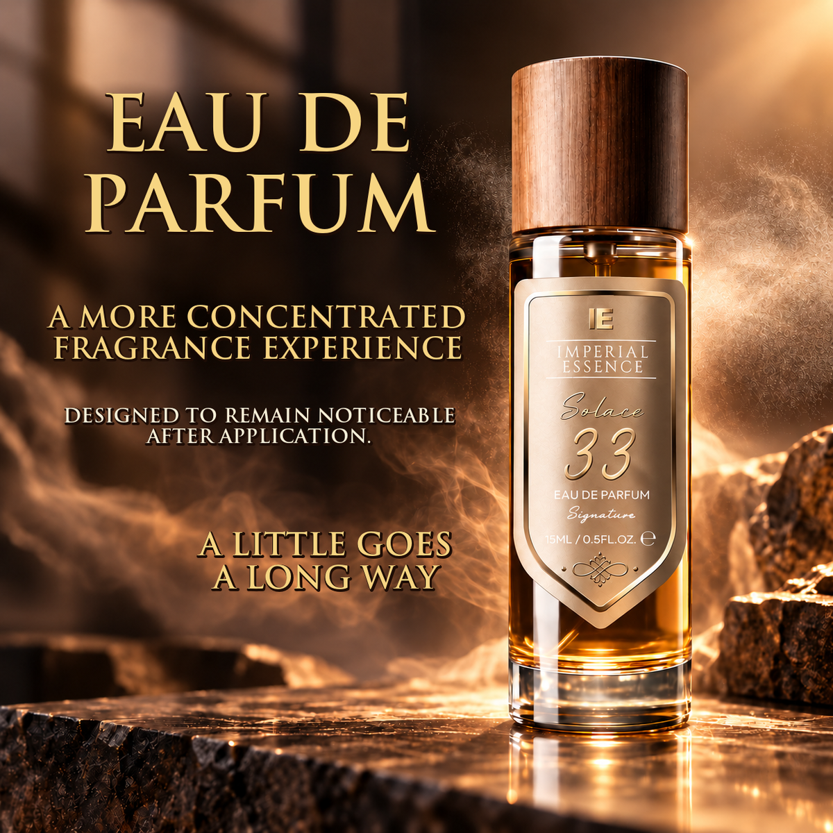 Travel Perfume 15ml – Unisex Long Lasting Eau de Parfum Signature Perfume for Men & Women - DSL