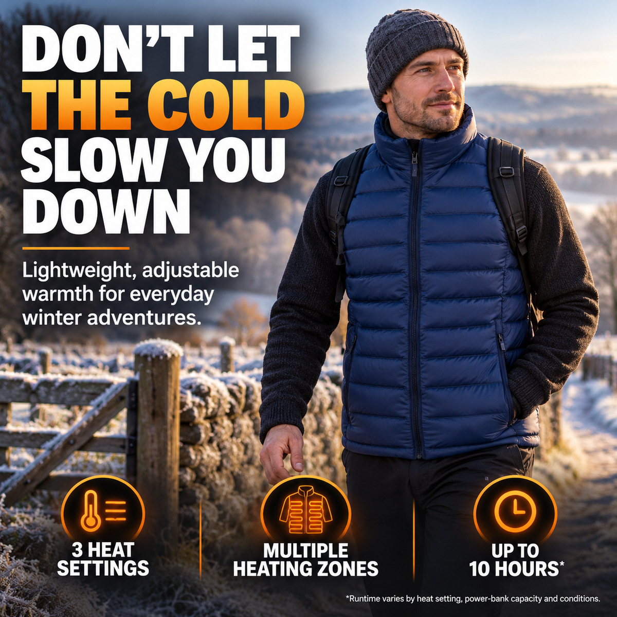 Heated Gilet for Men & Women - iN Style - DSL