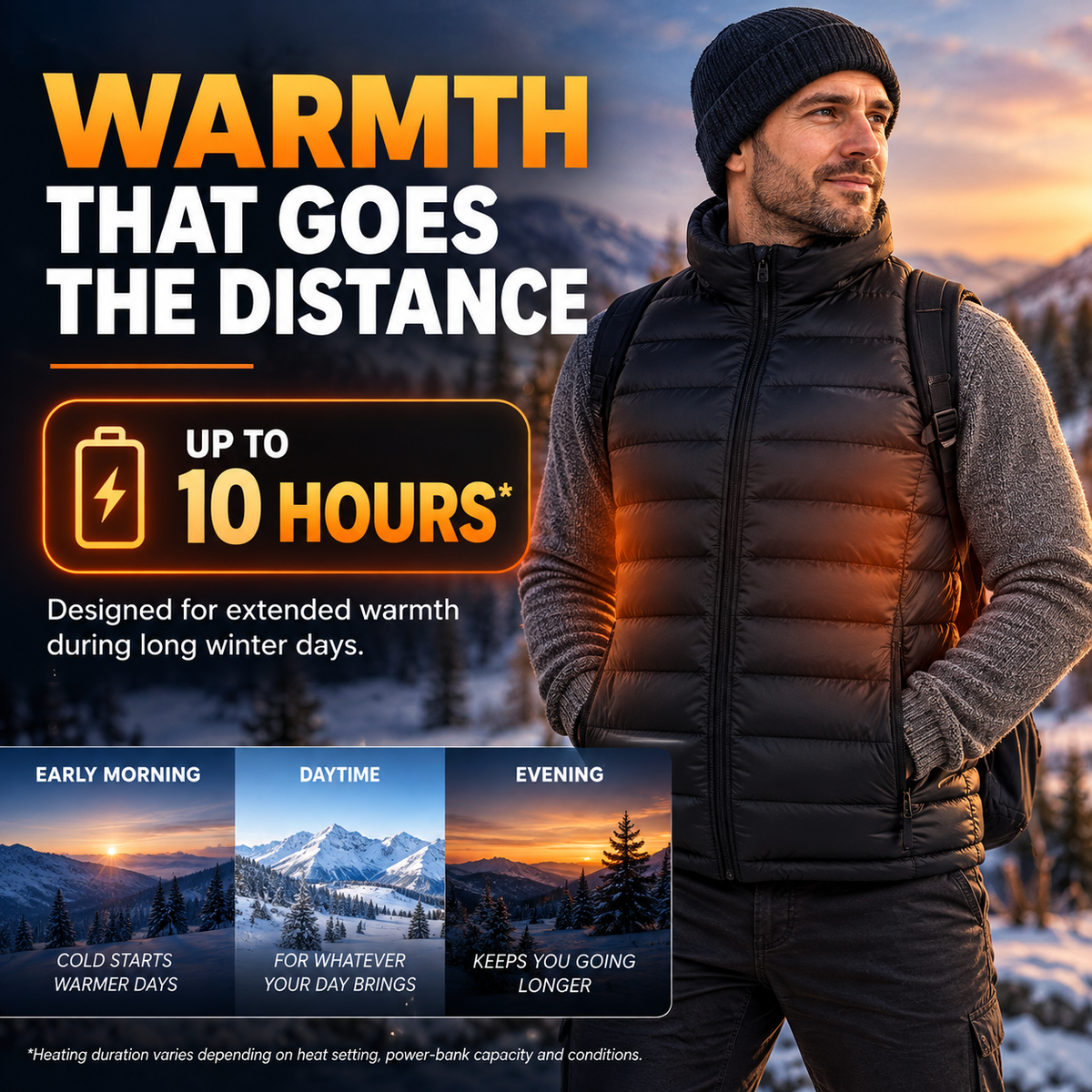 Heated Gilet for Men & Women - iN Style - DSL