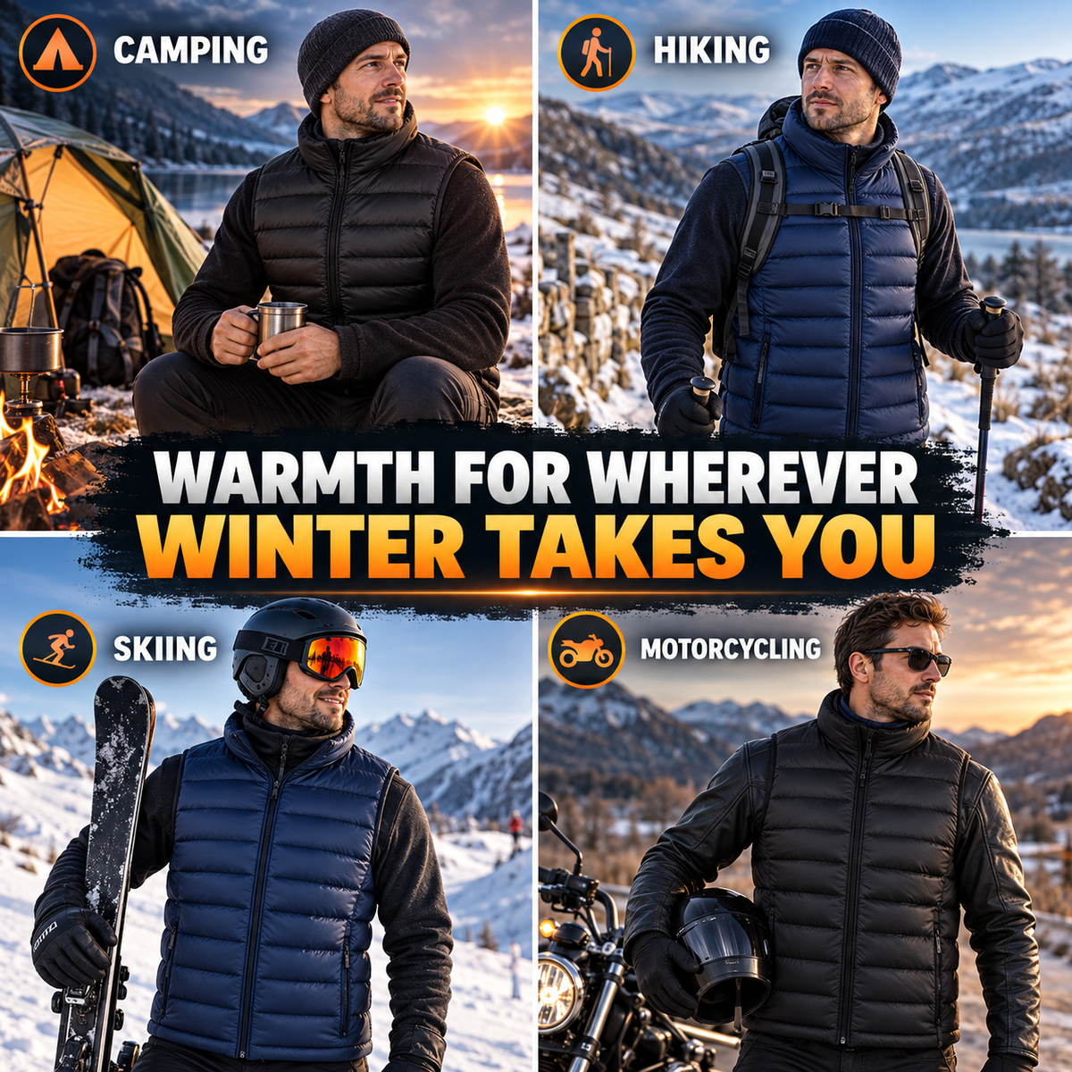 Heated Gilet for Men & Women - iN Style - DSL
