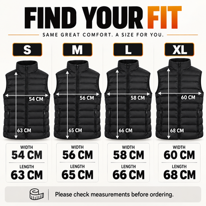 Heated Gilet for Men & Women - iN Style - DSL