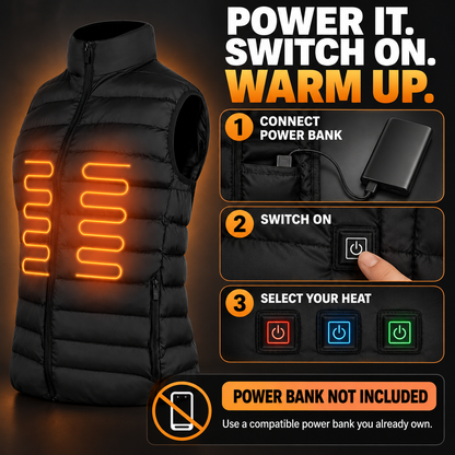 Heated Gilet for Men & Women - iN Style - DSL