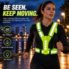 LED Strap 'n' Secure Hi Vis Lumivest - DSL - DSL