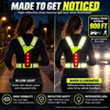 LED Strap 'n' Secure Hi Vis Lumivest - DSL - DSL