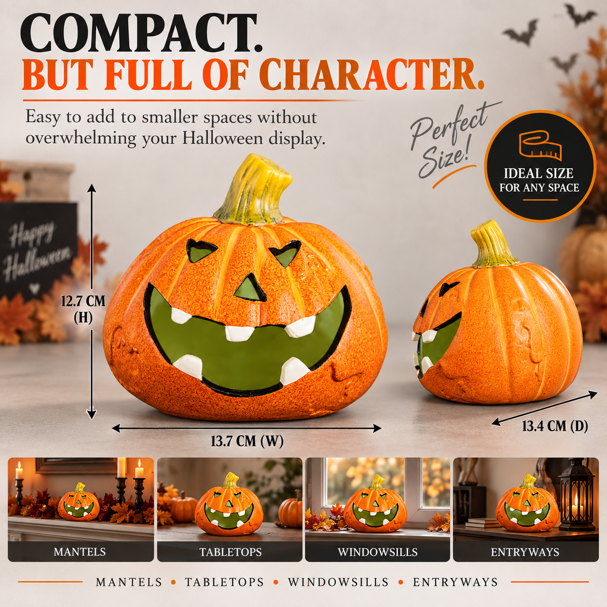 Halloween Decoration LED Pumpkin Head - DSL