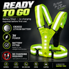 LED Strap 'n' Secure Hi Vis Lumivest - DSL - DSL
