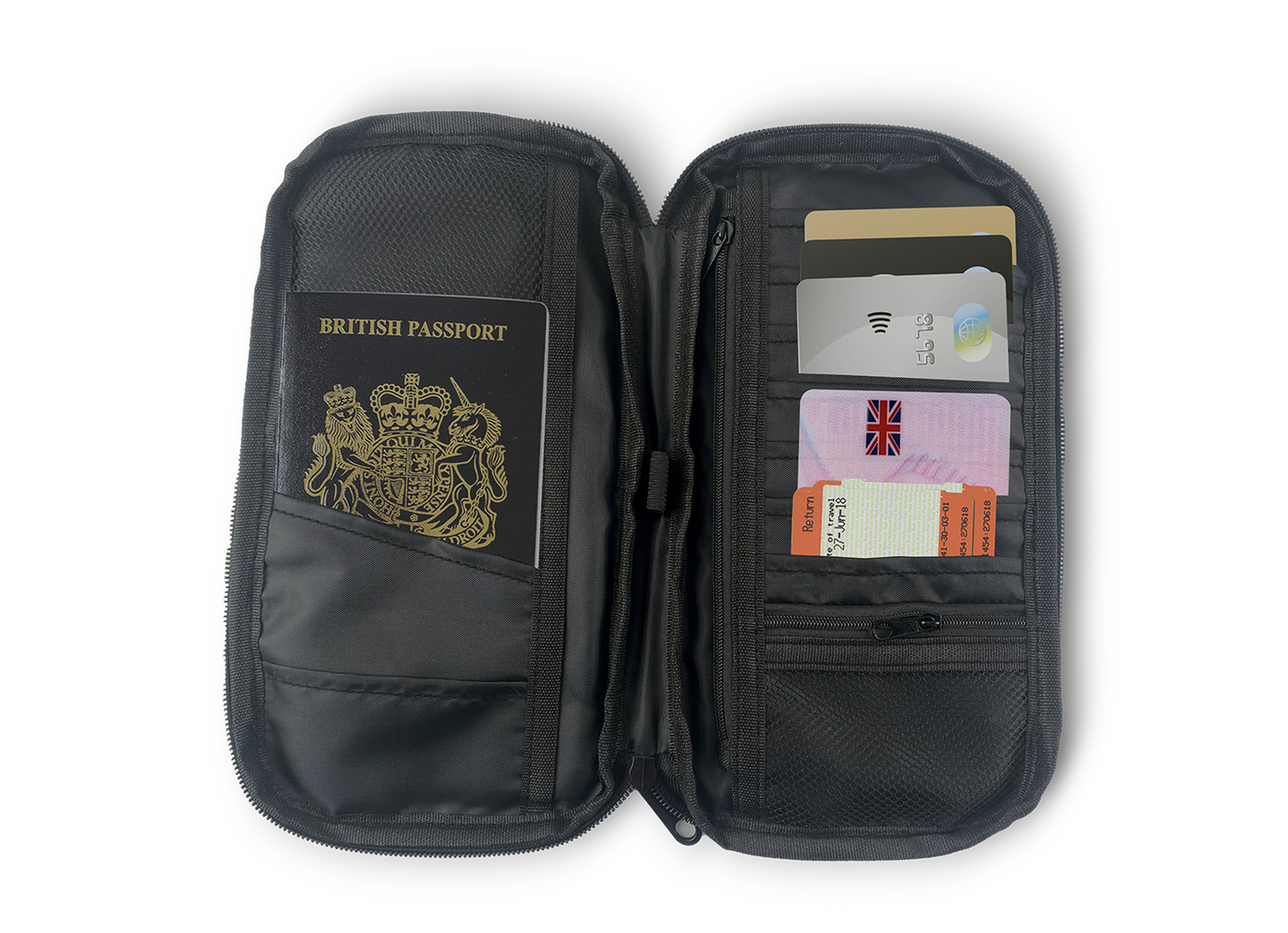 Universal Travel Organiser with RFID Protection - DSL