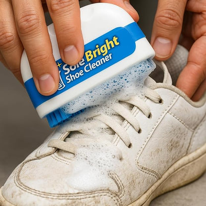 DSL White Trainer Cleaner and Leather Cleaner Kit - Shoe Cleaning Kit White Shoe Polish