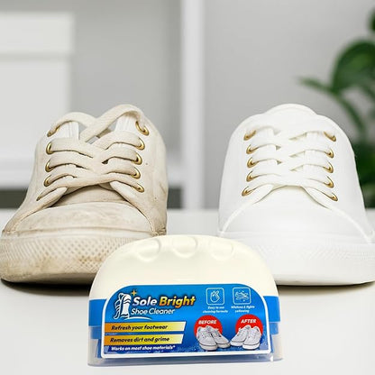 DSL White Trainer Cleaner and Leather Cleaner Kit - Shoe Cleaning Kit White Shoe Polish