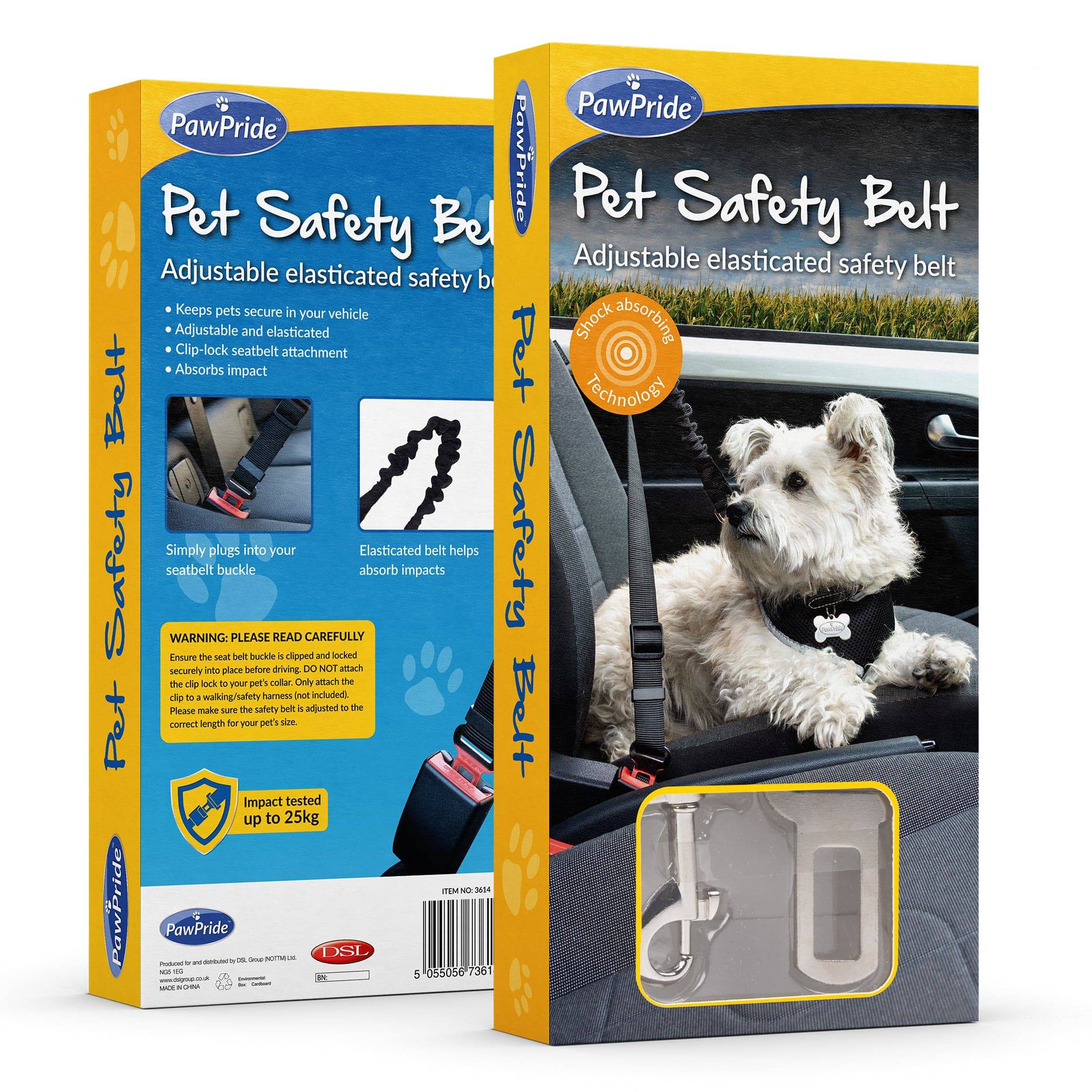 Pet Car Seat Belt Safety Restraint Leash - DSL