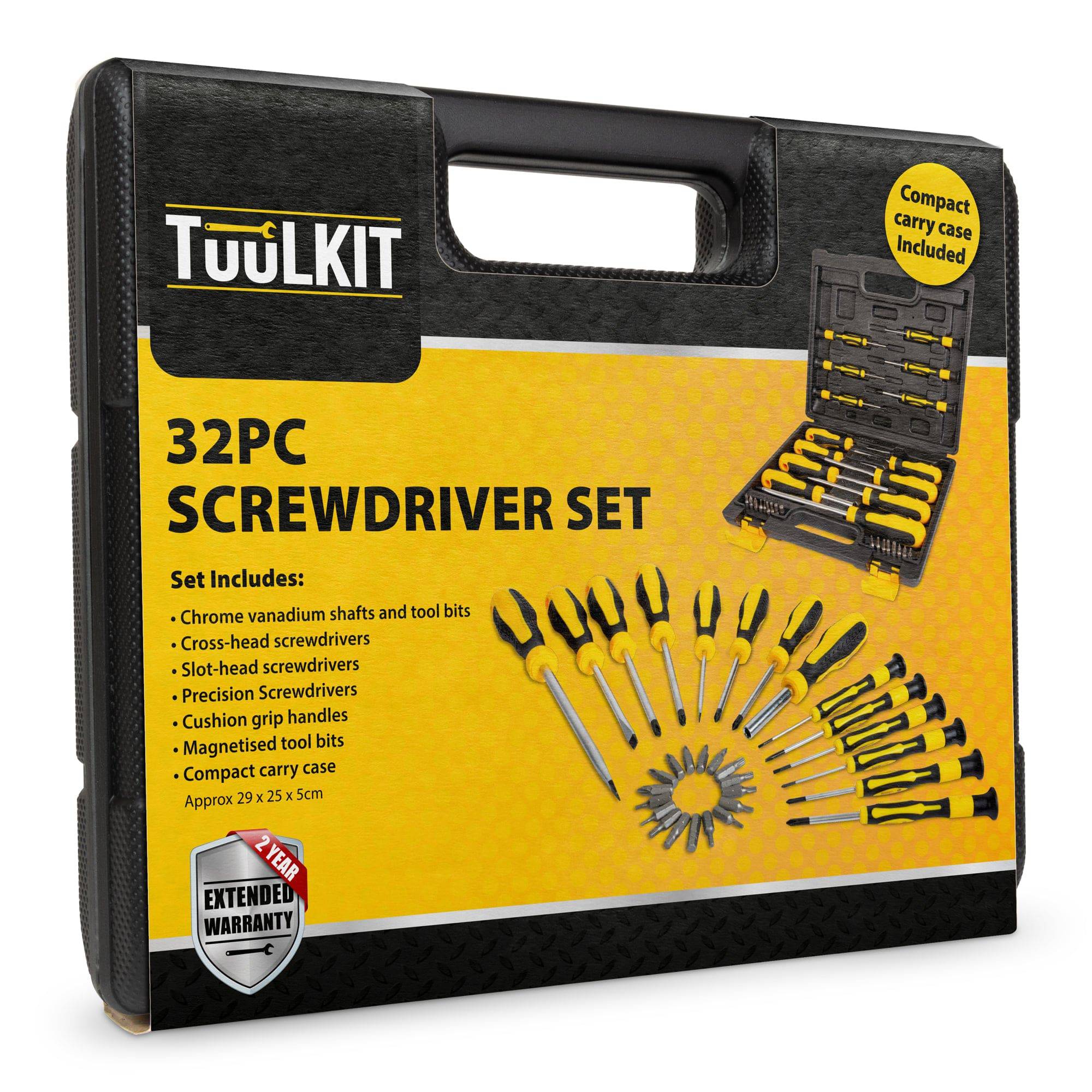 32 Piece Screwdriver with Case - TuuLKIT - DSL