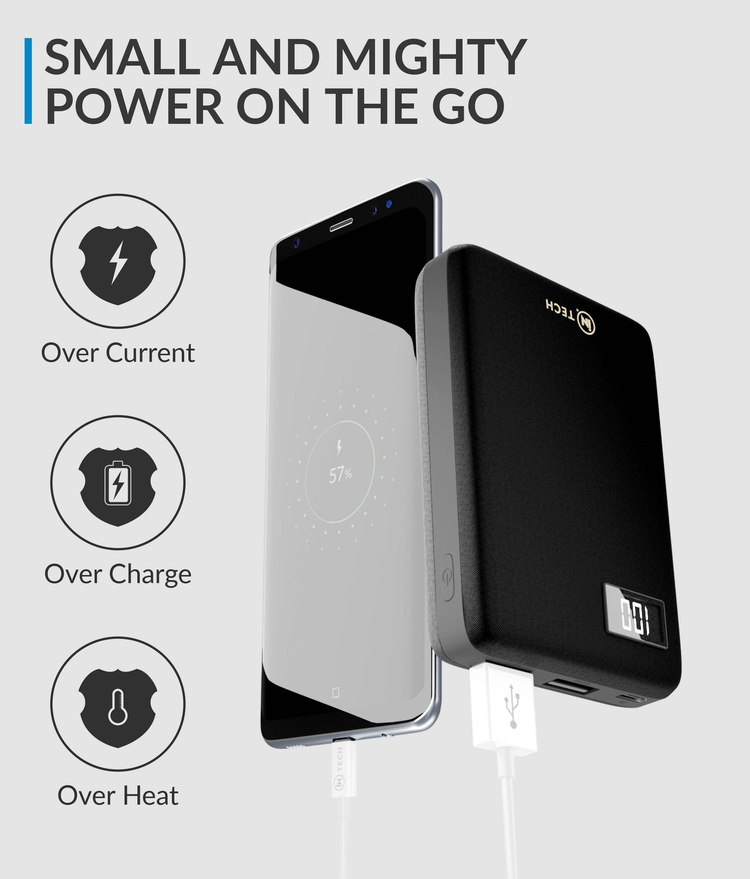 5,400 mAh Battery Power Bank - DSL