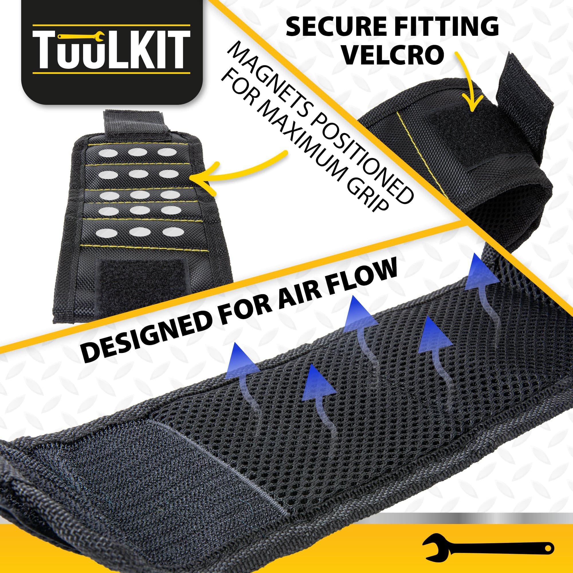 Magnetic Tool Wristband - TuuLKIT - DSL