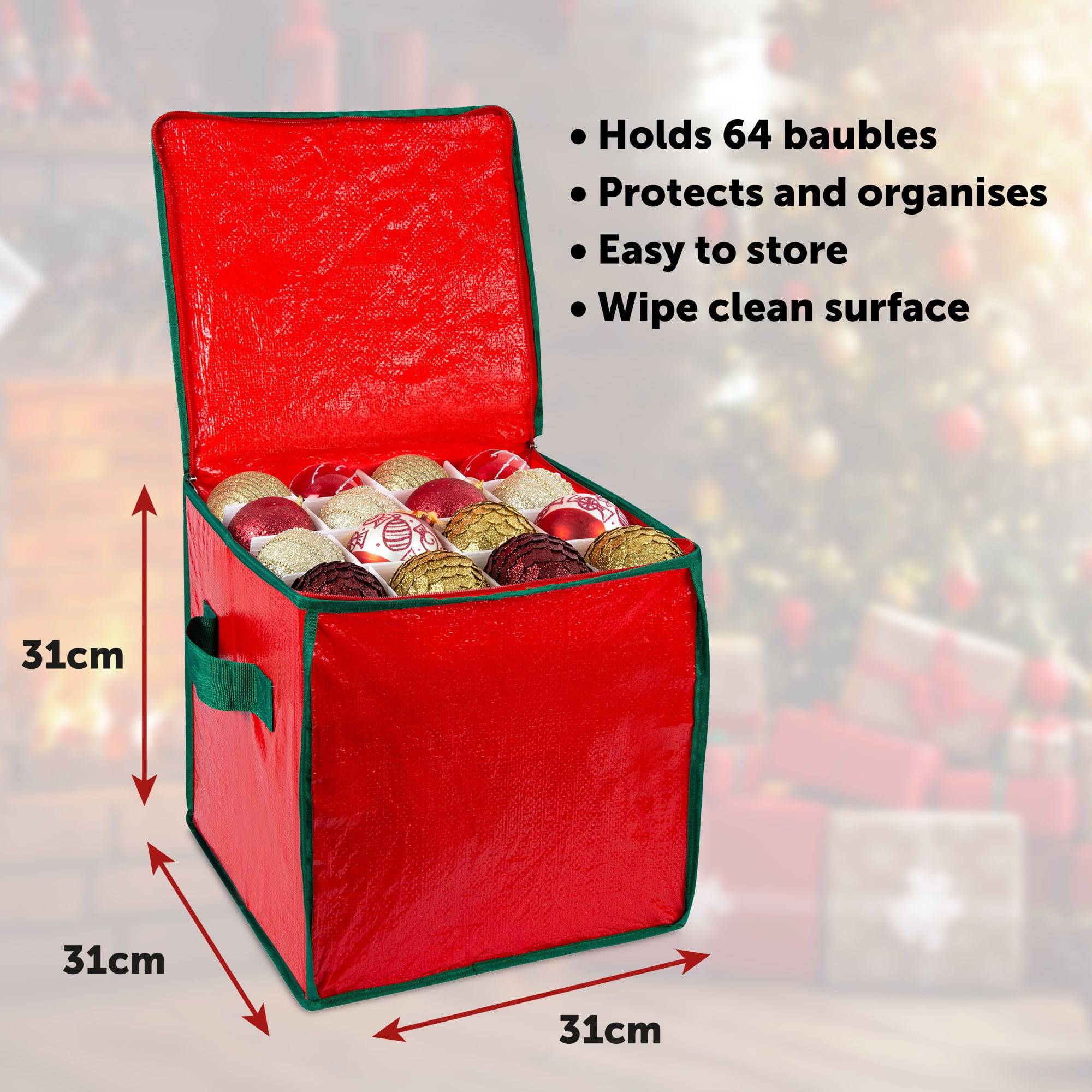Christmas Ornament Storage Bag - DSL