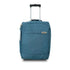Travel Luggage Trolley with Extendable Handle on Wheels (Teal) - DSL