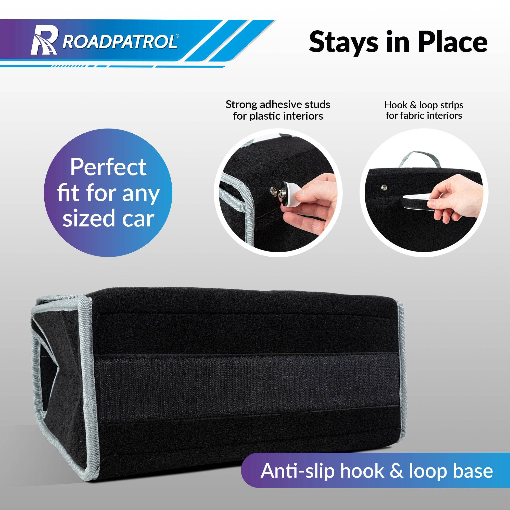 Foldable Car Boot Organiser Bag - Roadpatrol - DSL