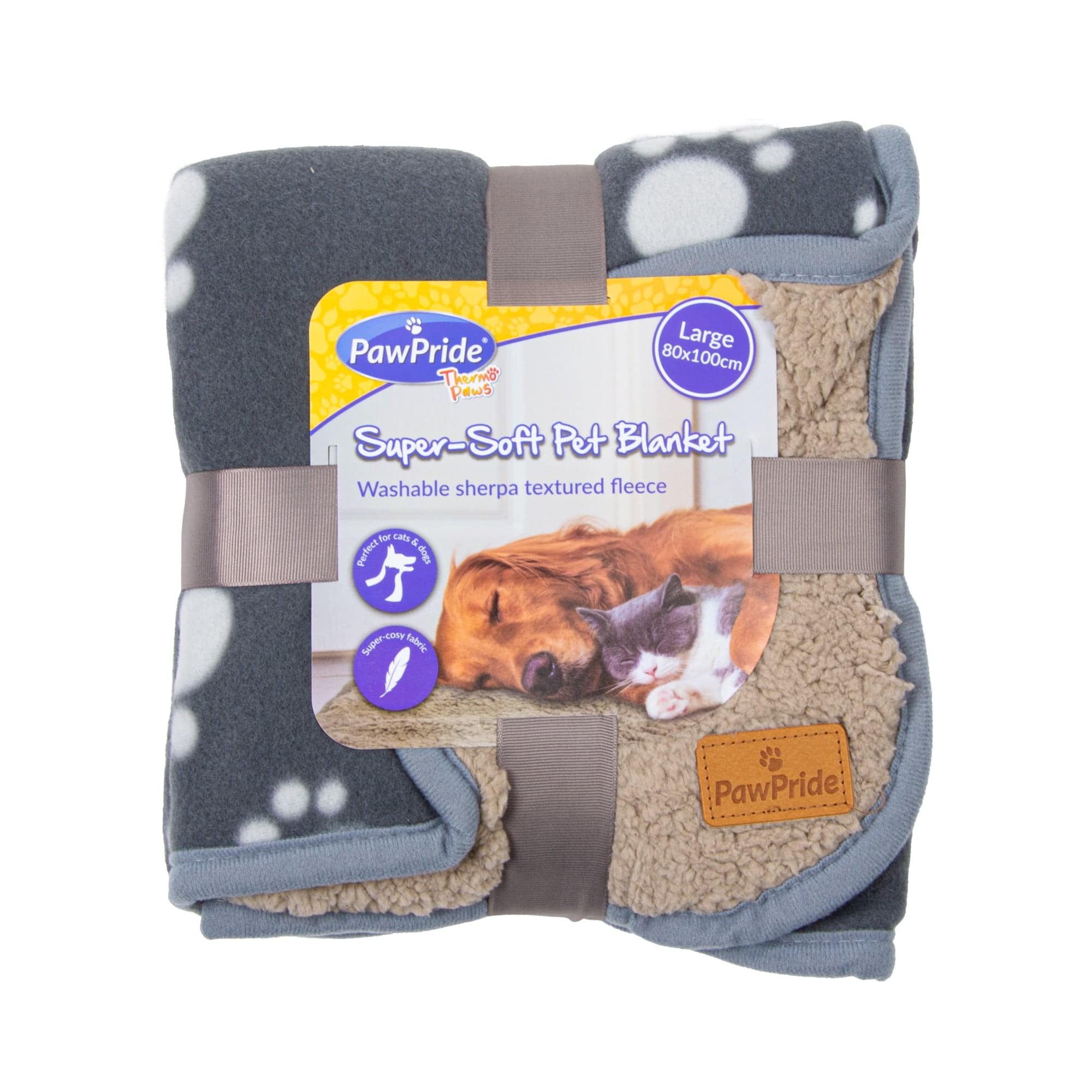 Super Soft Pet Blanket (Dark Grey) - Pawpride - DSL