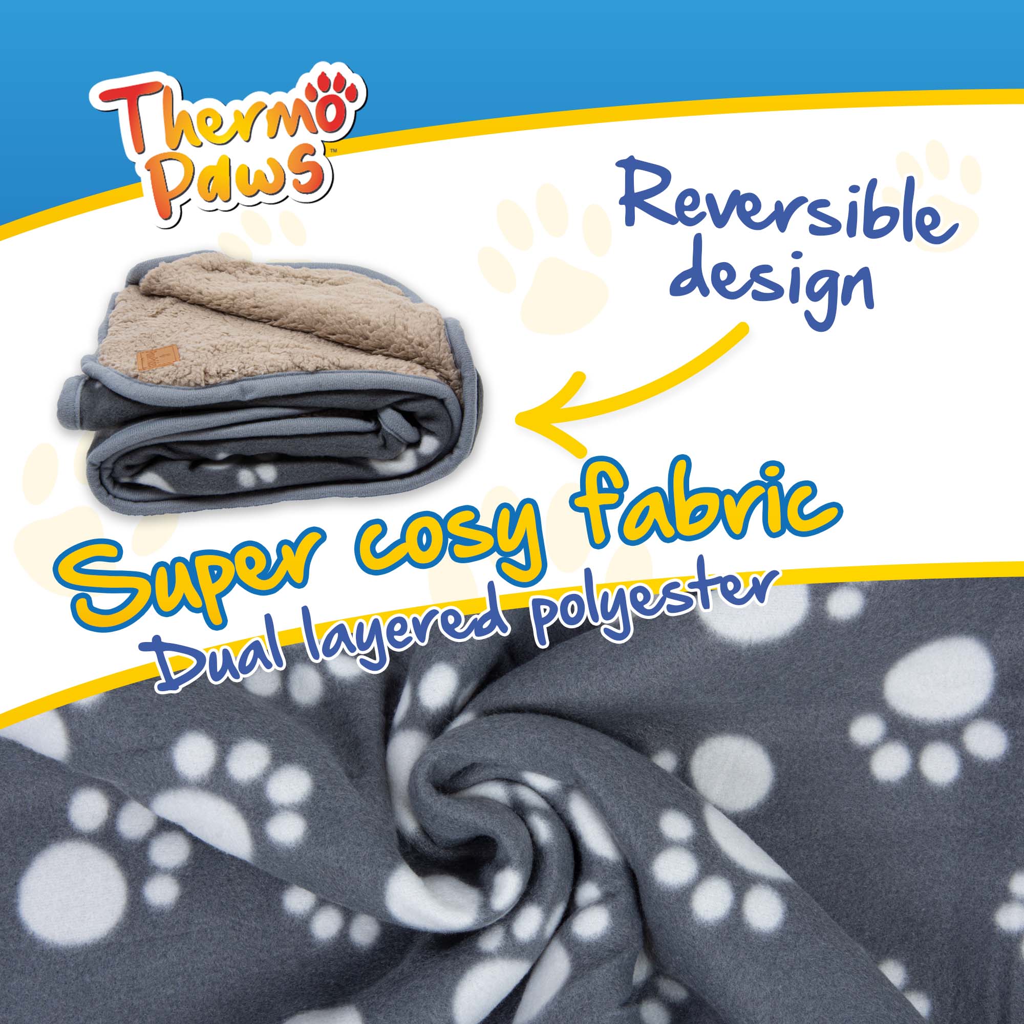 Super Soft Pet Blanket (Dark Grey) - Pawpride - DSL