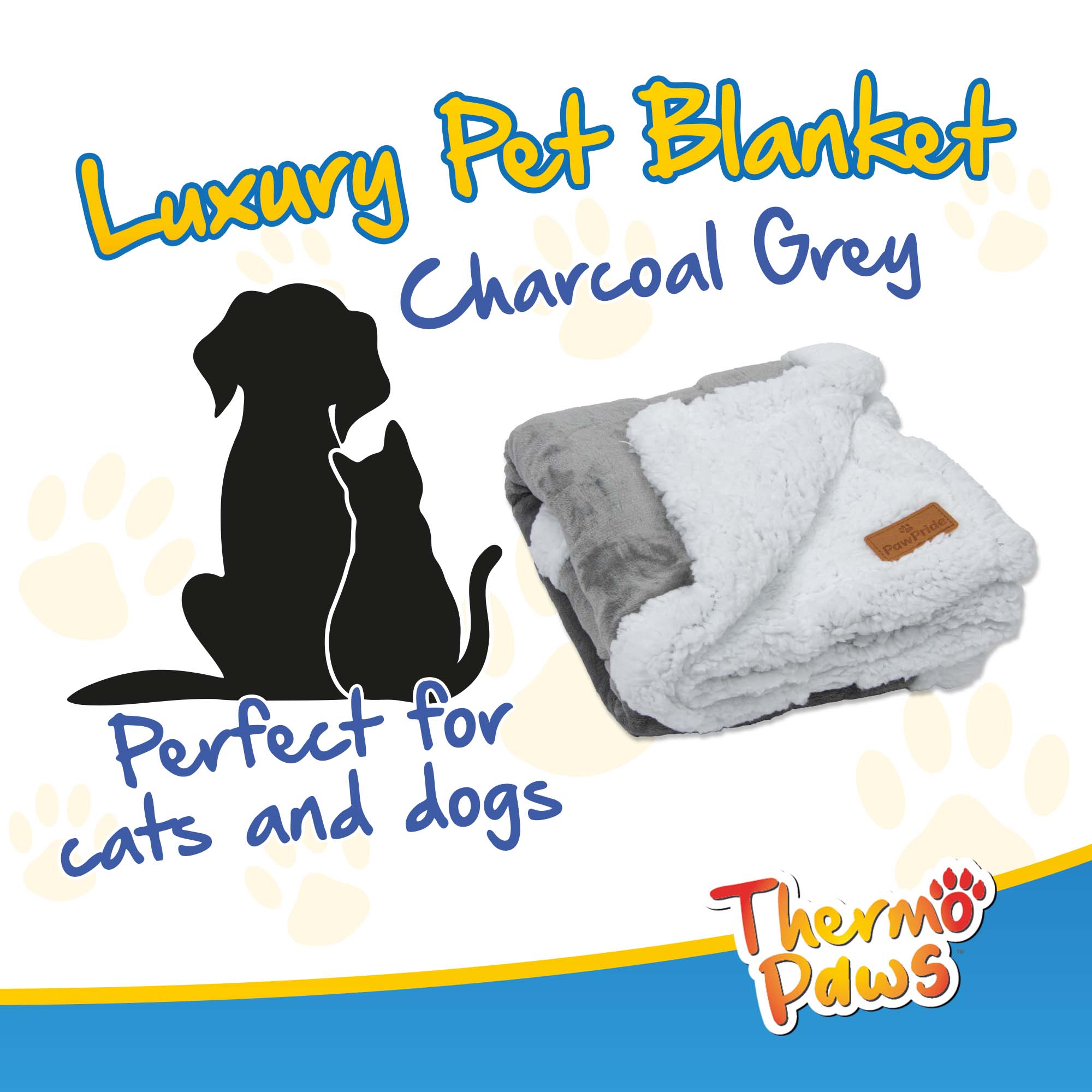 Luxury Pet Blanket (Grey) - DSL