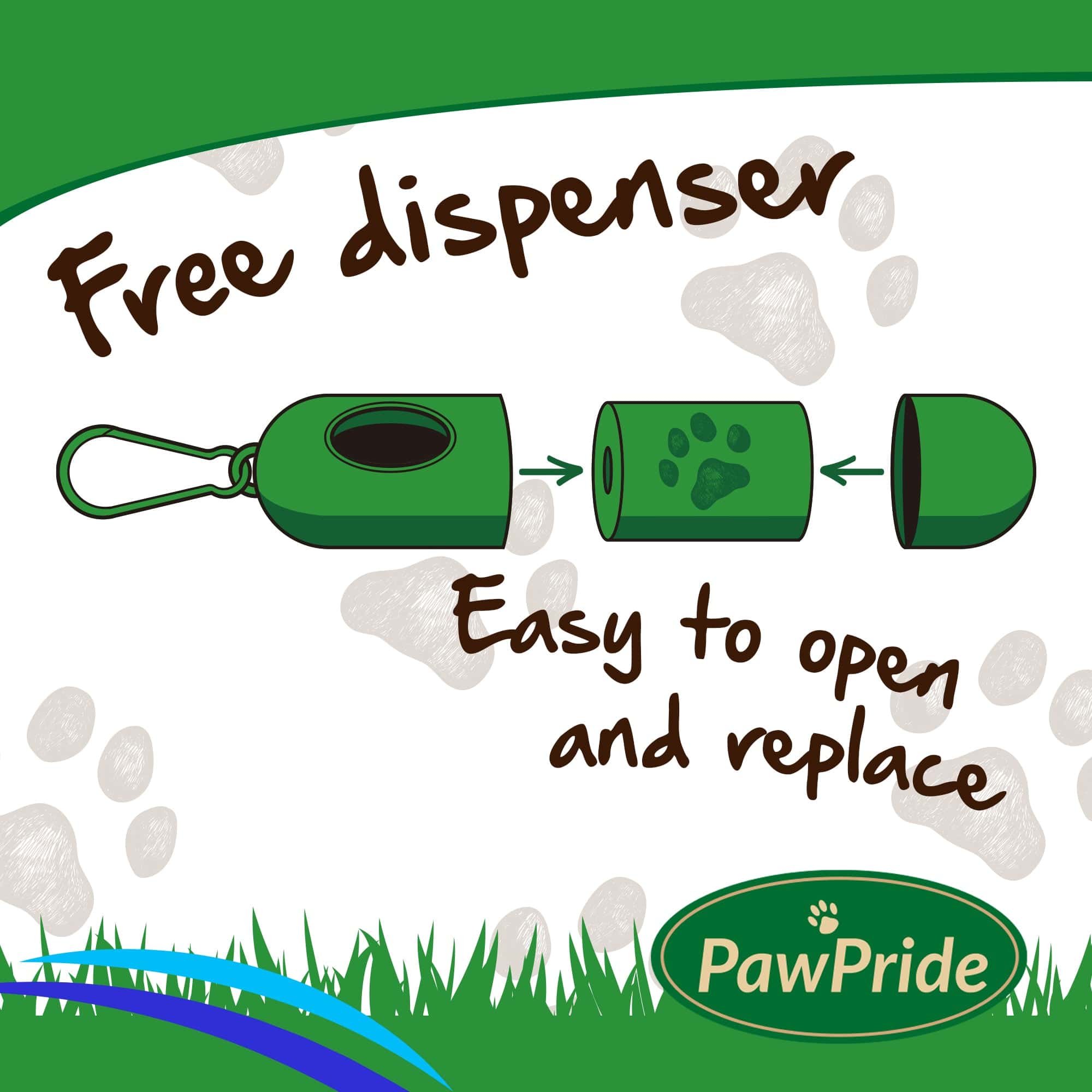 Dog Poo Bags (Lemon) - PawPride - DSL