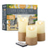 Neutral Flameless LED Candles - Rope Design - DSL