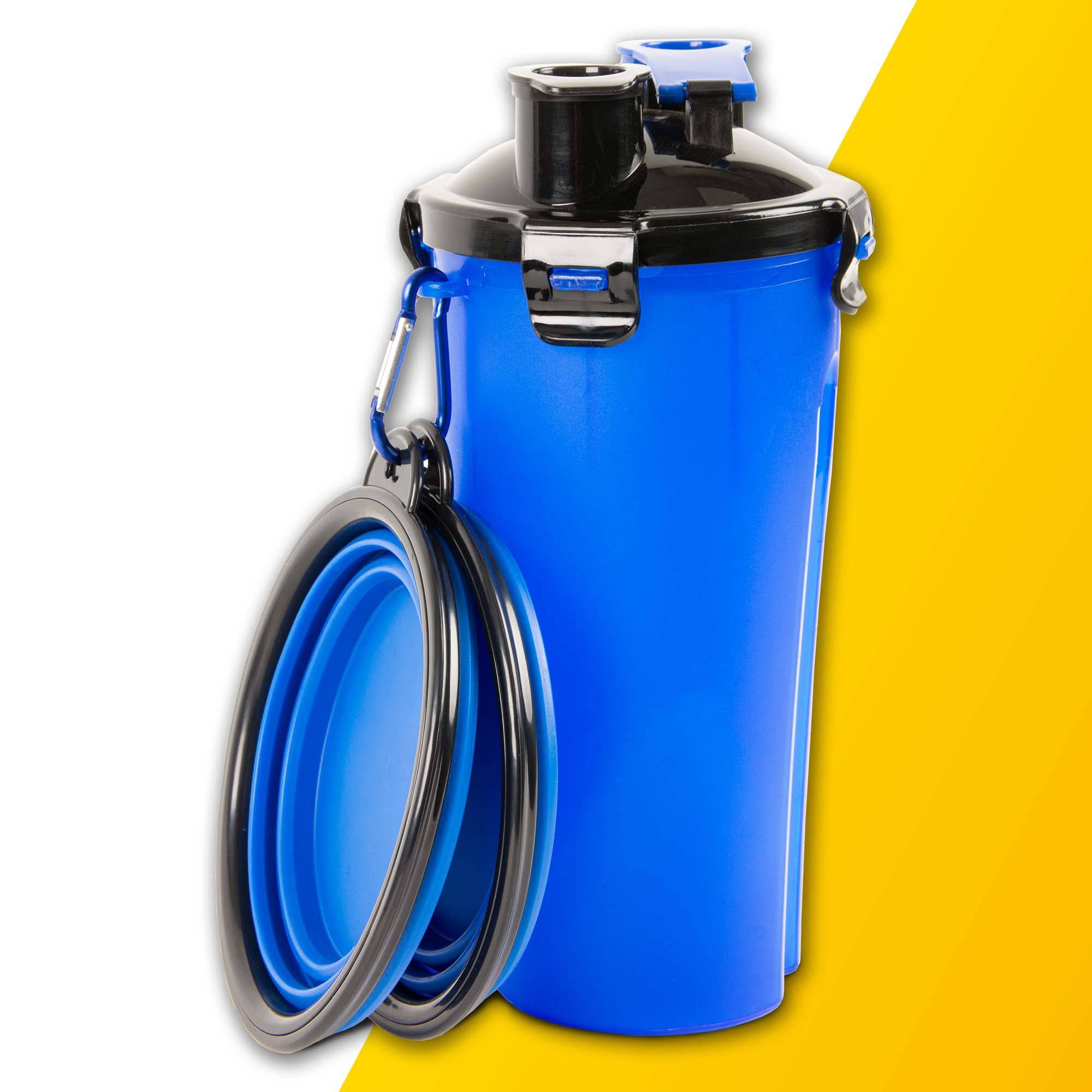 2-in-1 Pet Water Bottle and Food Container - PawPride - DSL