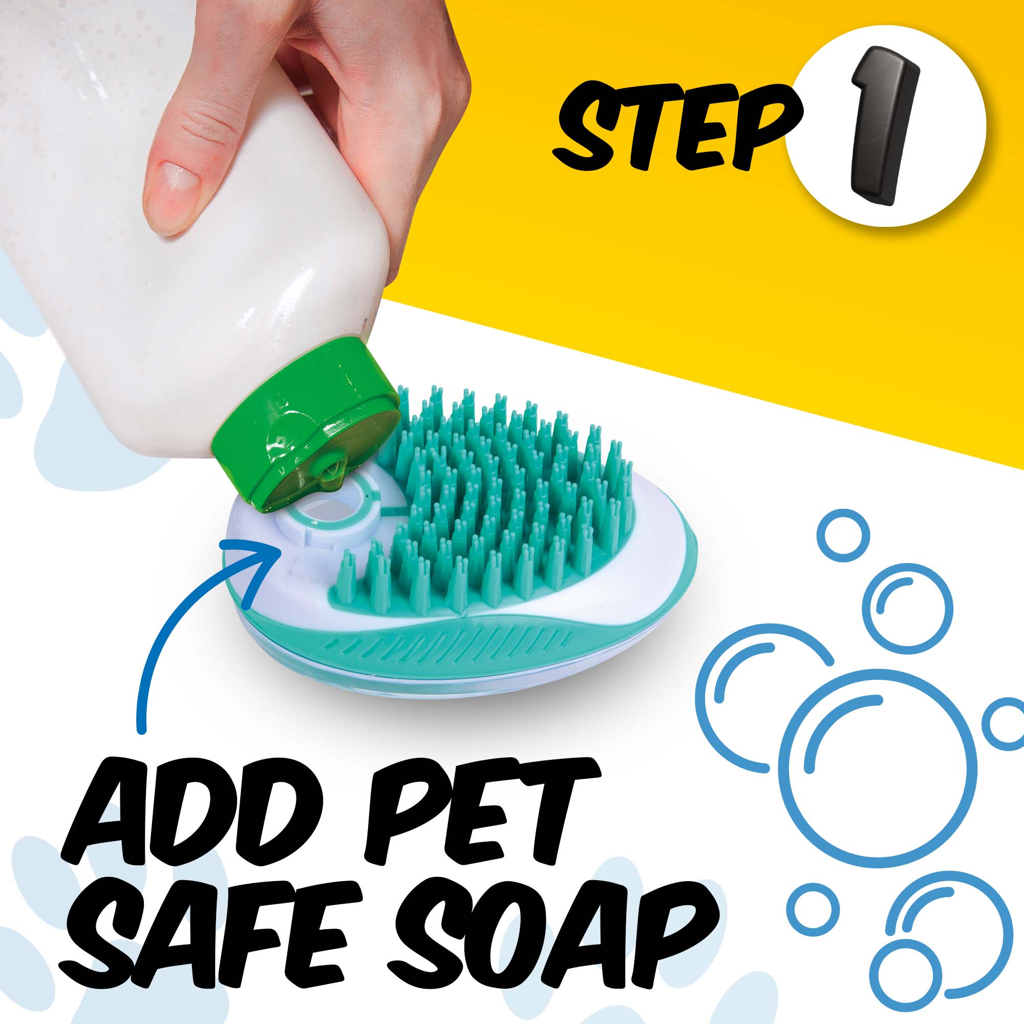 Dog Soap Brush - PawPride - DSL
