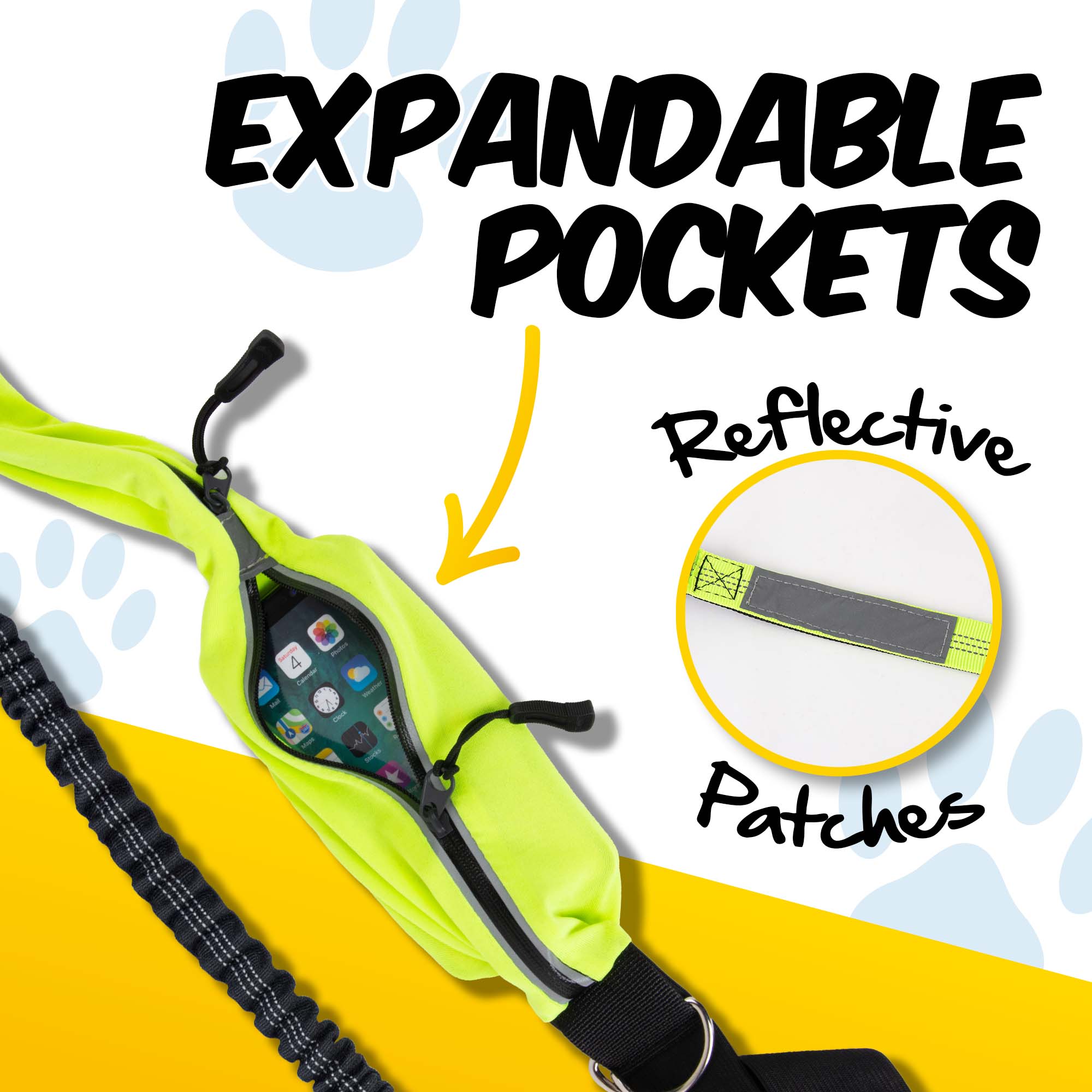 Hi-Vis Dog Lead - Pawpride - DSL