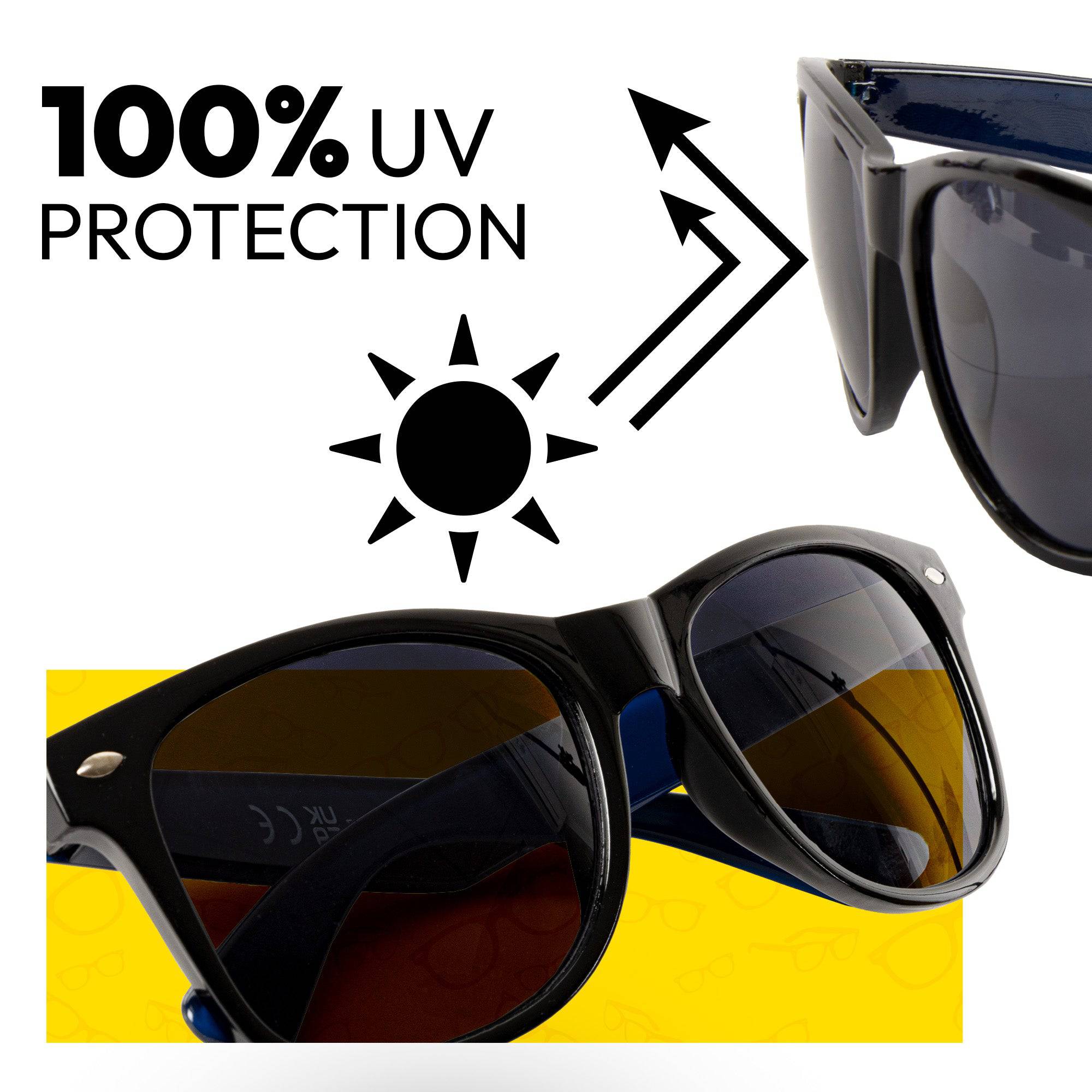 Wayfarer Sunglasses (Blue) - Foster Grant - DSL