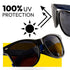 Wayfarer Sunglasses (Blue) - Foster Grant - DSL