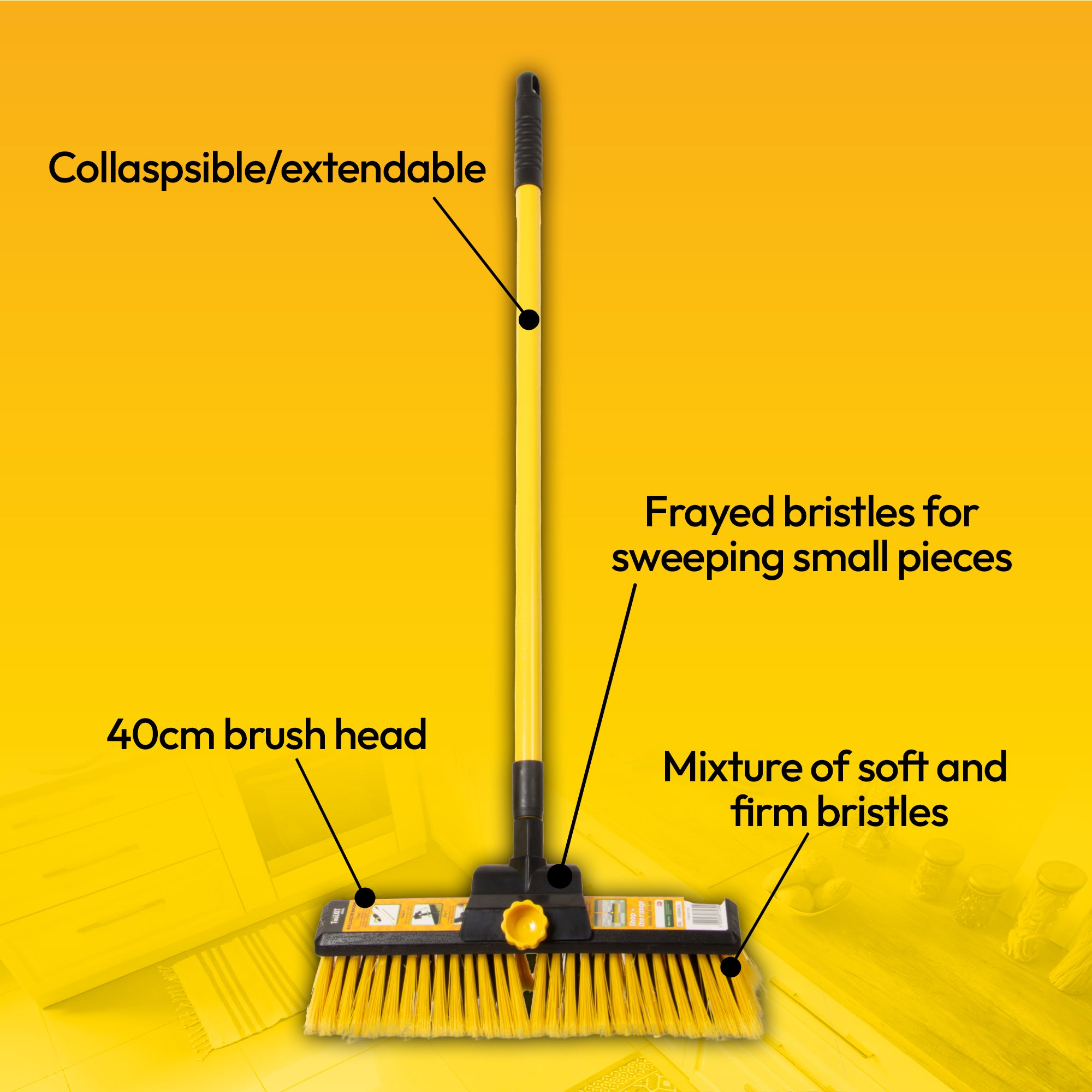 Broom & Dual Purpose Sweeper - TuuLKIT - DSL