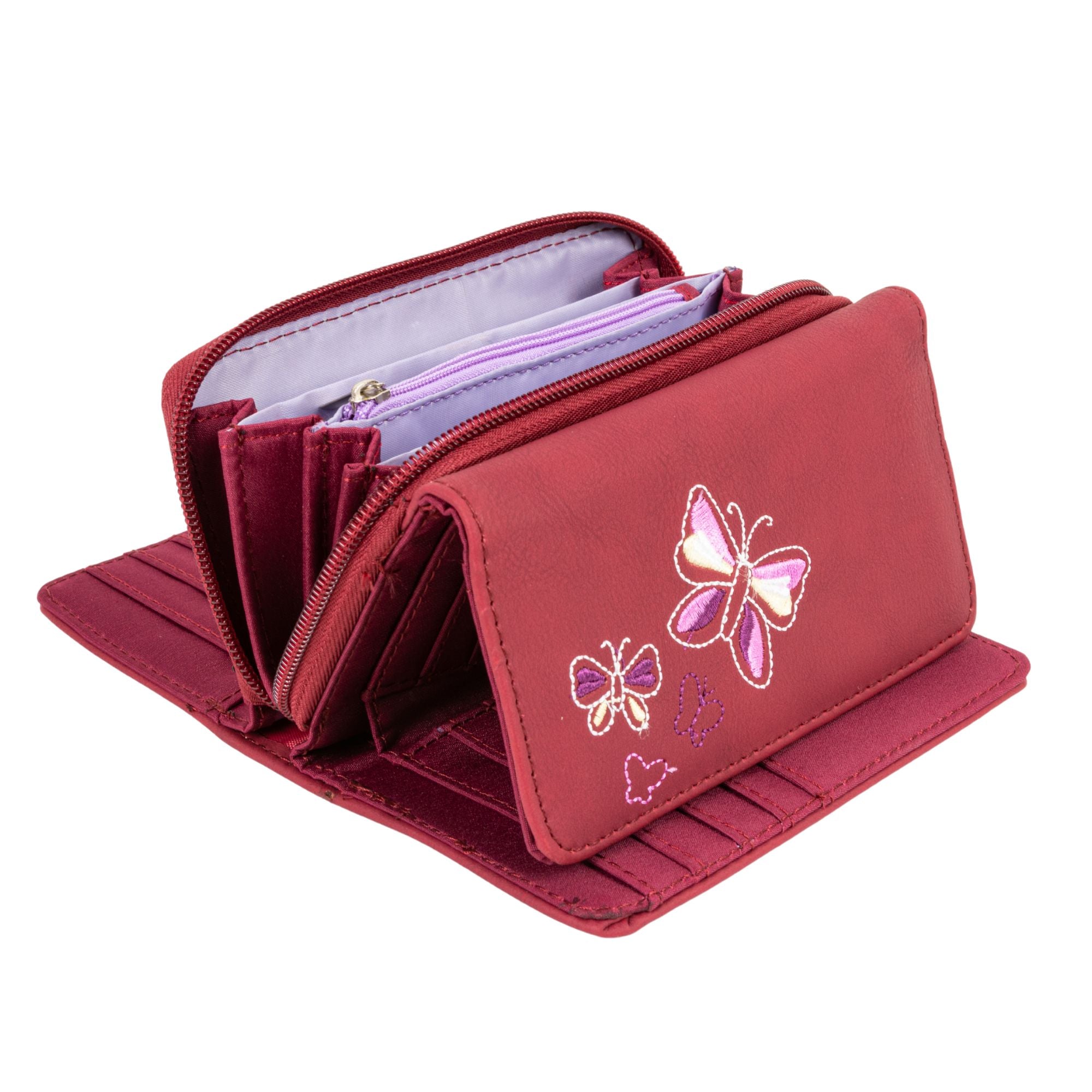 Red Purse (Butterfly Design) - DSL