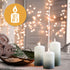 Flameless LED Candles (Ombre) with remote control (Set of 3) - DSL